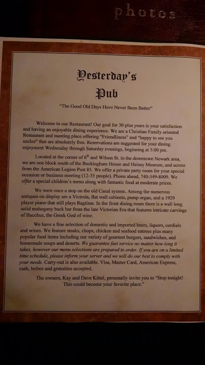 Yesterday's Pub